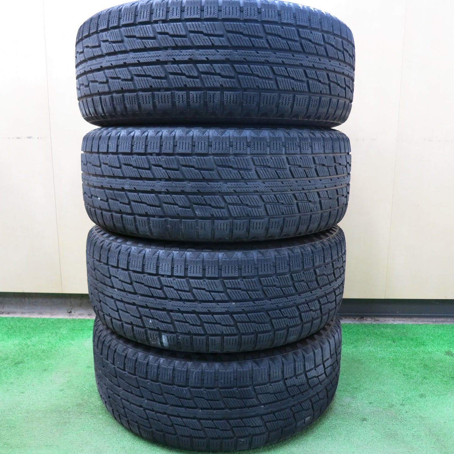 [送料無料]キレイ★トヨタ 210系 クラウン アスリート 純正 225/55R17 スタッドレス フェデラル ヒマラヤ ICEO 17インチ PCD114.3/5H★3031803ヒス