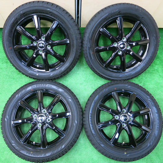 *送料無料*バリ溝！22年！キレイ！ほぼ10分★スタッドレス 165/60R15 ヨコハマ アイスガード iG60 STRANGER ストレンジャー 15インチ PCD100/4H★3111805イス