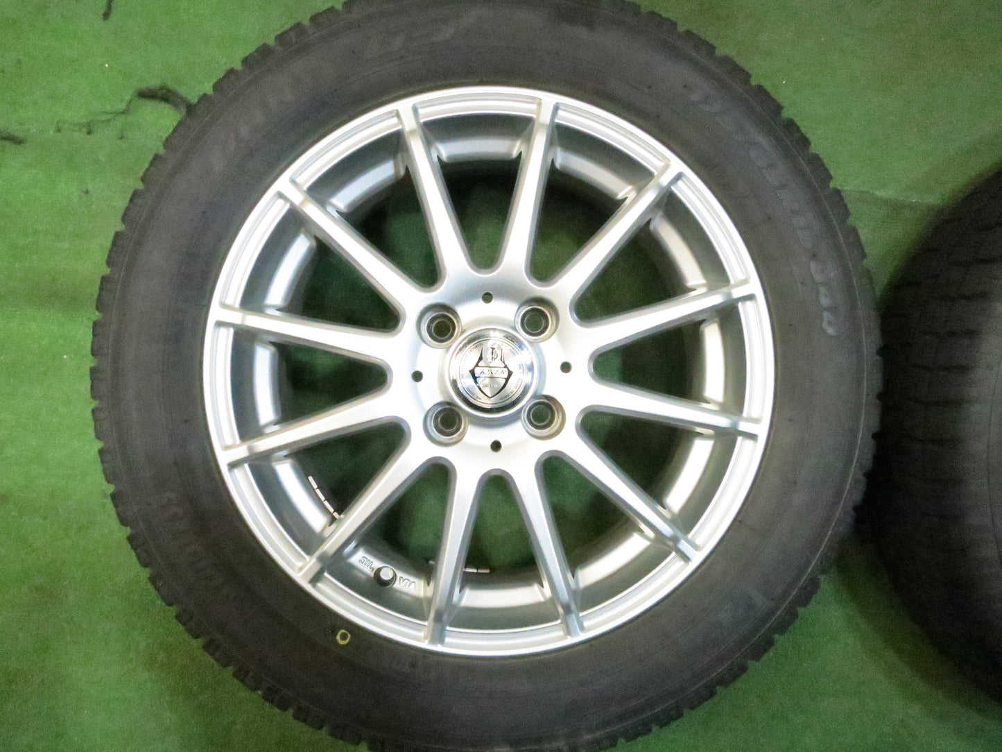 [送料無料]バリ溝！19年！キレイ！9分★スタッドレス 175/65R15 トーヨー ガリット G5 JOKER weds ジョーカー 15インチ PCD100/4H★3022805Hス