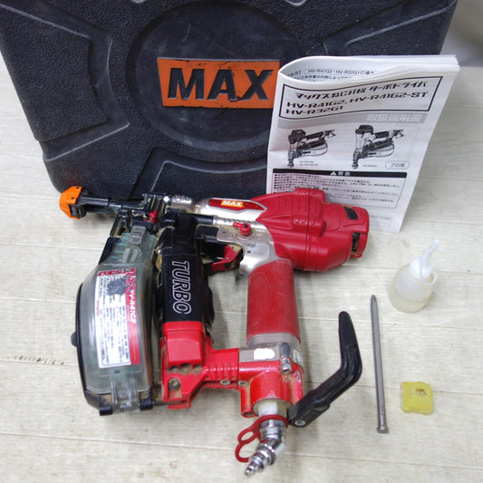 [送料無料] ◆MAX マックス ねじ打機 HV-R41G2 高圧 ターボドライバ エアツール◆