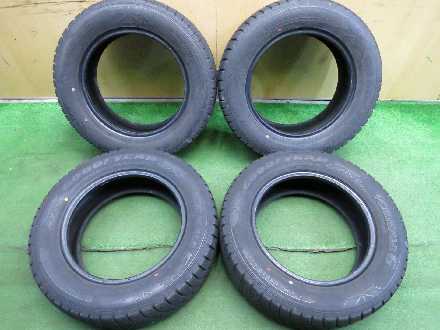 [送料無料]4本価格！19年★スタッドレス 195/65R15 グッドイヤー アイスナビ6 タイヤ 15インチ ノア ヴォクシー プリウス 等★3010601Hスタ