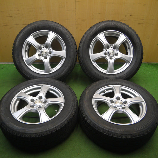 *送料無料* バリ溝!キレイ!9分★スタッドレス 215/60R16 ブリヂストン ブリザック VRX VIOLENTO ヴィオレント 16インチ PCD114.3/5H★4022110Hス