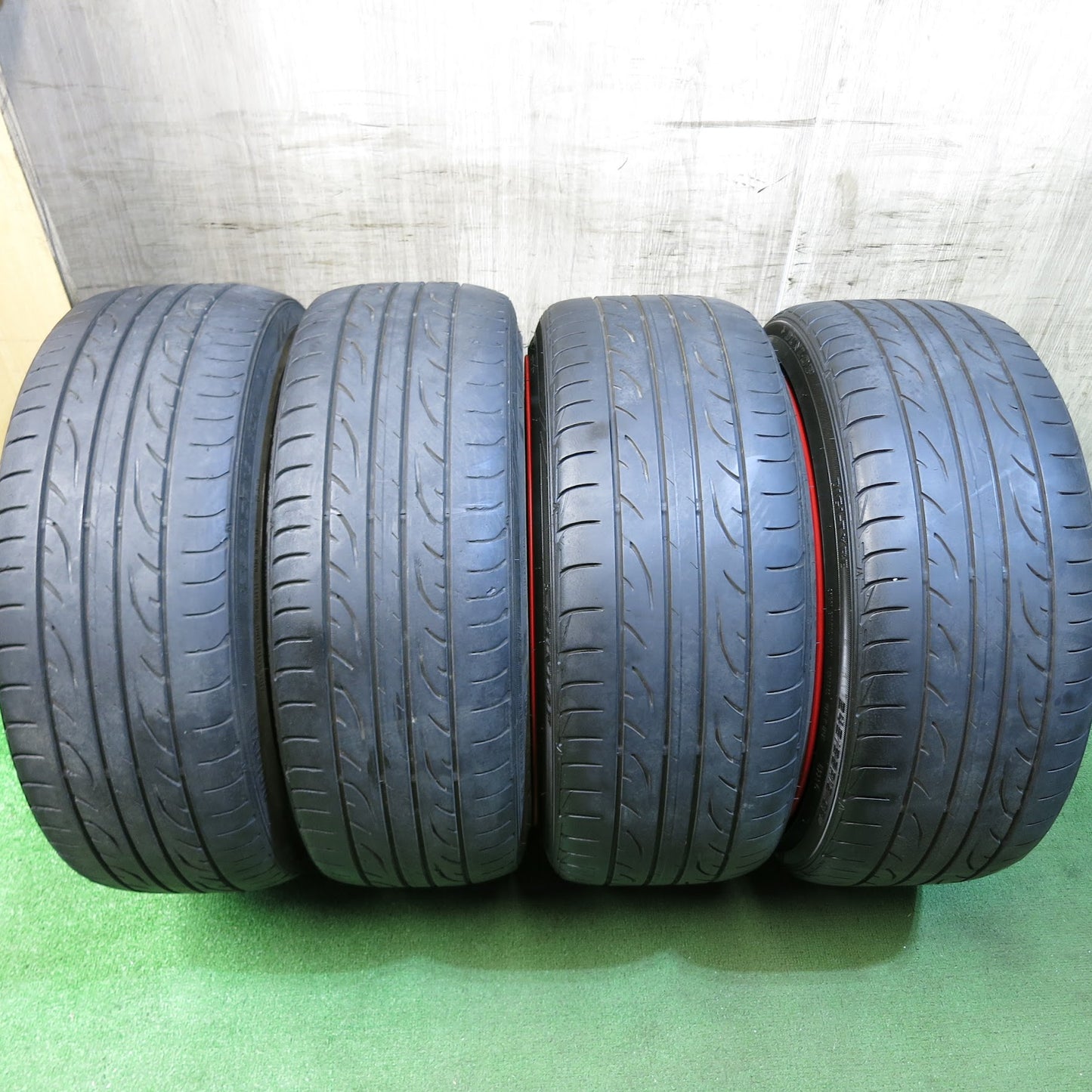 [送料無料]4本★Lxryhanes agreeser AG-014 OZ 225/40R19 245/35R19 ラグジーヘインズ アグレッサー ダンロップ LE MANS LM704 19インチ PCD14.3/5H★3032711Hノ
