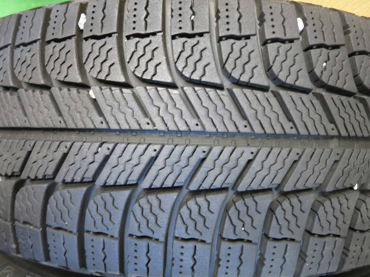 [送料無料]バリ溝！19年！綺麗！9.5分★ワーゲン T-Cross 純正 BORBET 195/60R16 スタッドレス ミシュランX-ICE3+ T-クロス ティークロス PCD100/5H★2101408Hス