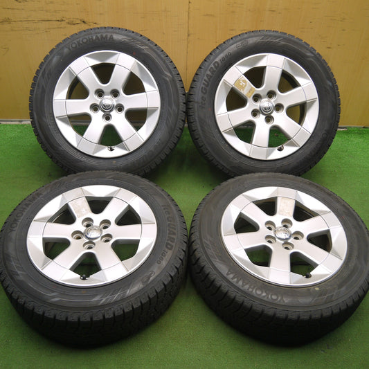 [送料無料]バリ溝！ほぼ10分★トヨタ 20系 プリウス 純正 185/65R15 スタッドレス ヨコハマ アイスガード iG60 15インチ PCD100/5H★3062609Hス