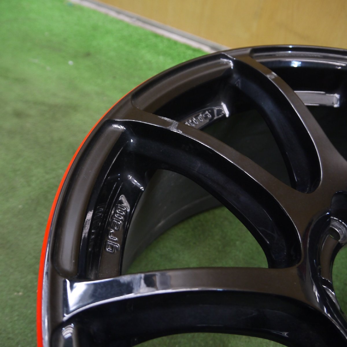[送料無料]1本価格★RAYS gram LIGHTS GL-57TRANS-X 18インチ ホイール 18×8J PCD139.7/6H レイズ グラムライツ★3102008Hホ