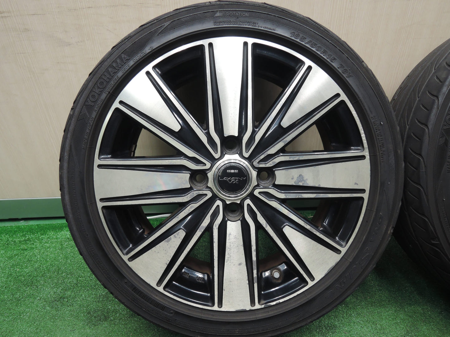[送料無料]4本価格★軽サイズ LOXARNY 165/50R15 632 VX ヨコハマ DNA S.drive ファルケン ZIEX ZE914 ロクサーニ 15インチ PCD100/4H★3110401HAノ
