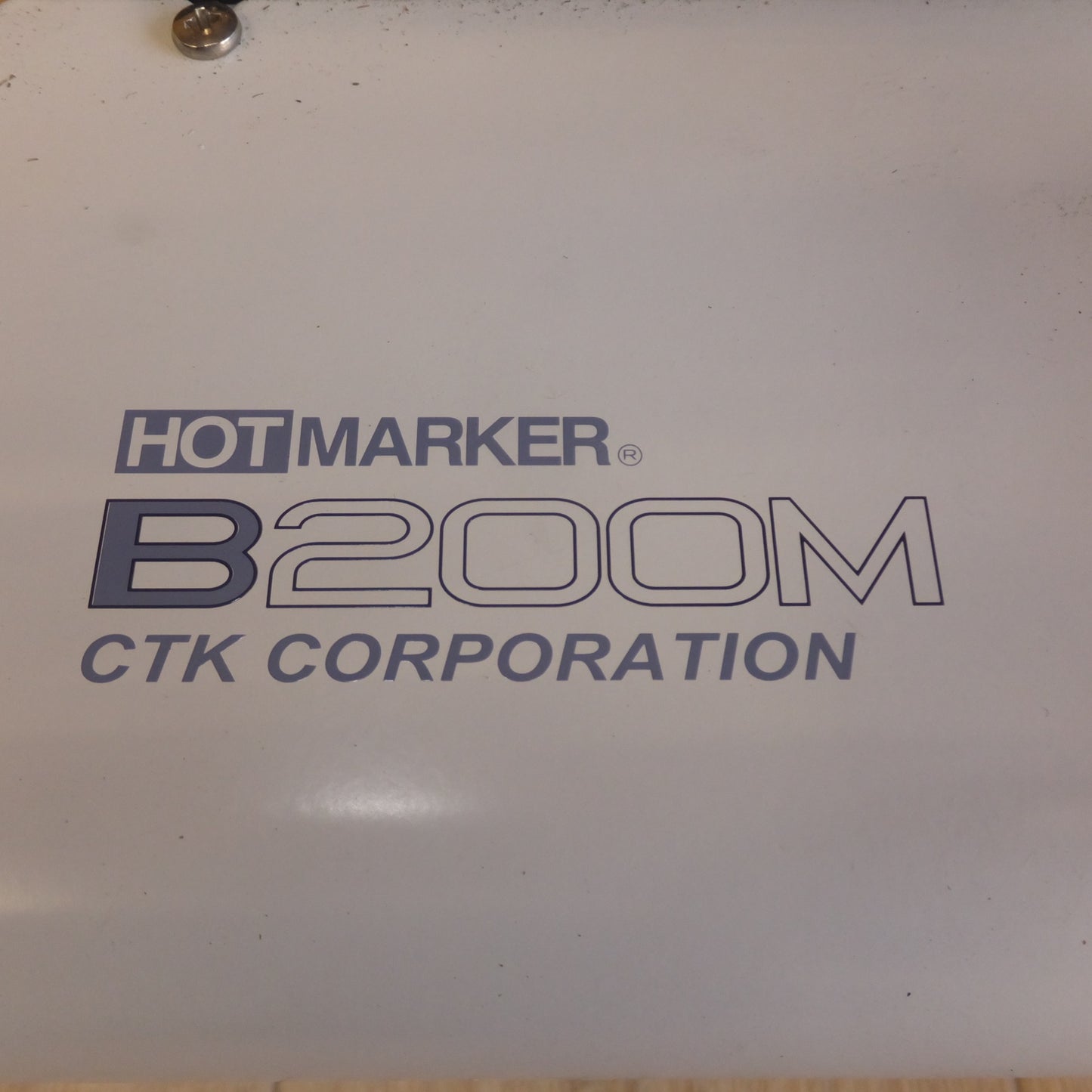 [送料無料] キレイ★シーティーケイ CTK ホットマーカー HOT MARKER B200M-FC HM07　100V～ 50/60Hz　ホットスタンプ式プリンター★