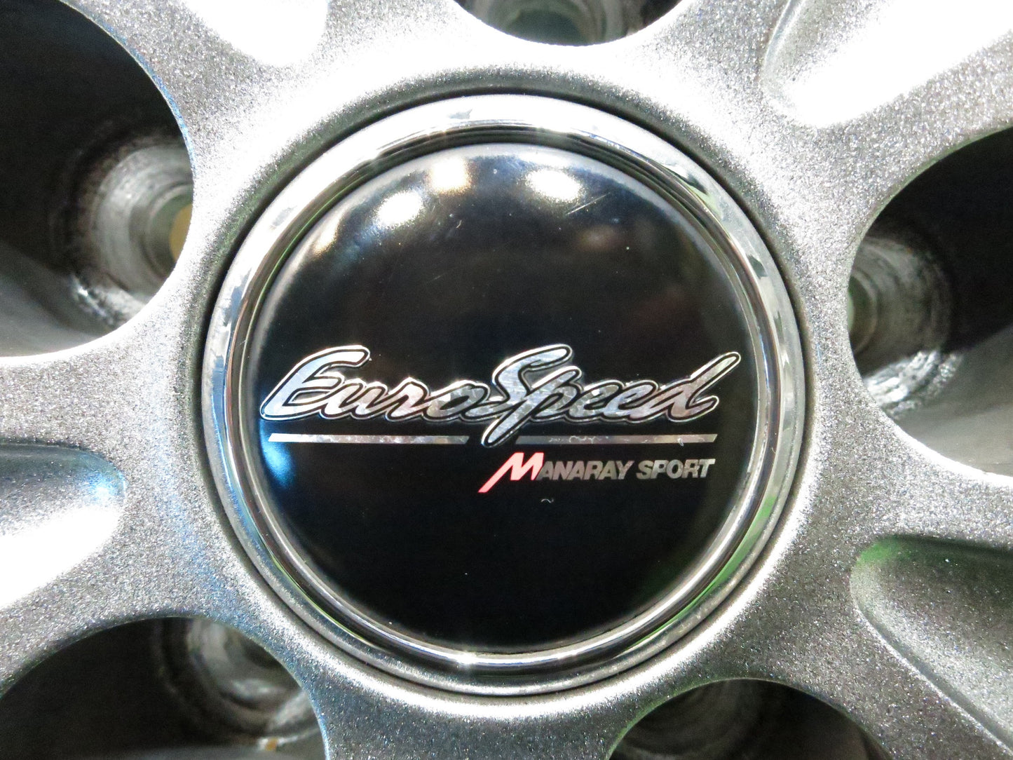 [送料無料]バリ溝！20年！綺麗！9.5分★スタッドレス 215/45R17 ダンロップ ウインターマックス WM02 EuroSpeed MANARAY SPORT マナレイ PCD100/5H★3011104Hス