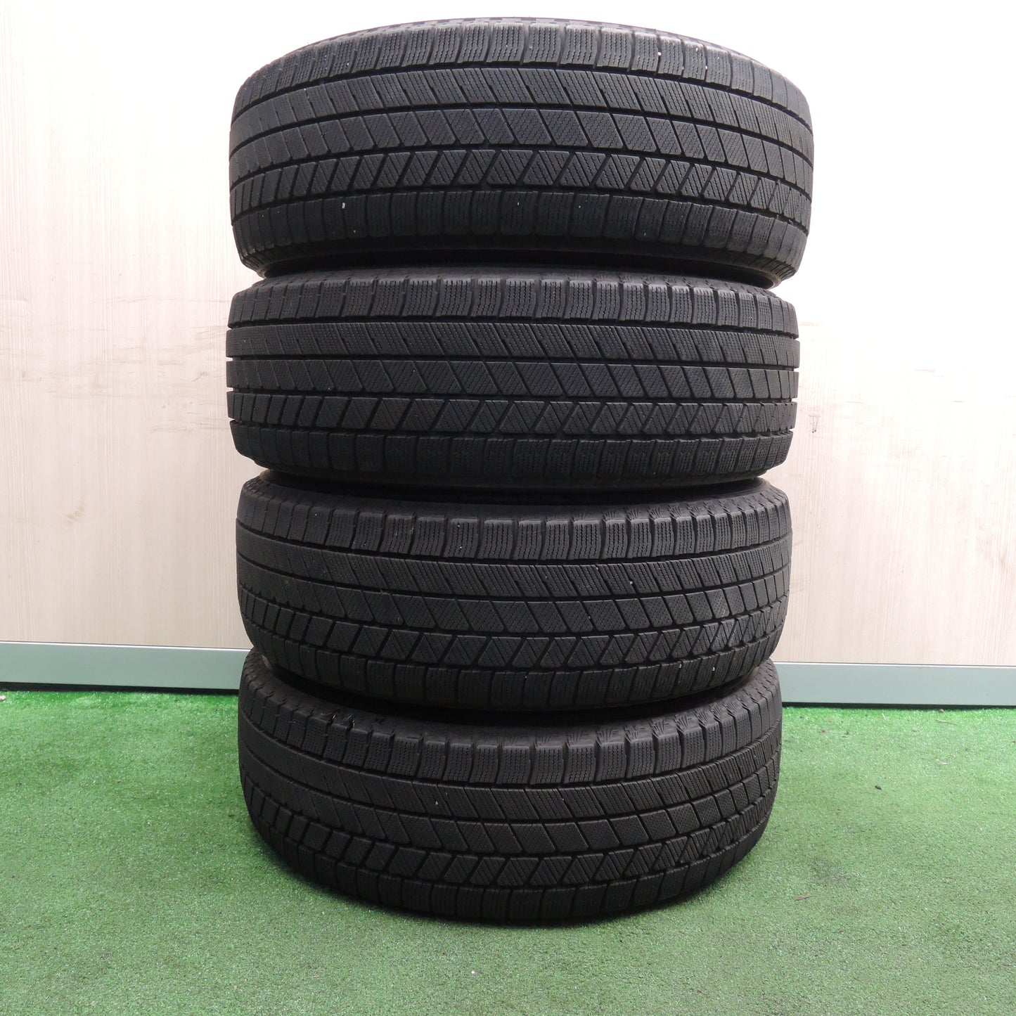 *送料無料*バリ溝！21年！9分★トヨタ 30系 プリウス 純正 195/65R15 スタッドレス ブリヂストン ブリザック VRX3 15インチ PCD100/5H★3111306NJス