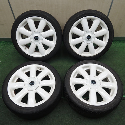*送料無料* バリ溝！8.5分★MINI ミニ クーパーS 純正 205/45R17 ナンカン ウルトラスポーツ NS-2 17インチ PCD100/4H★4030108TNノ