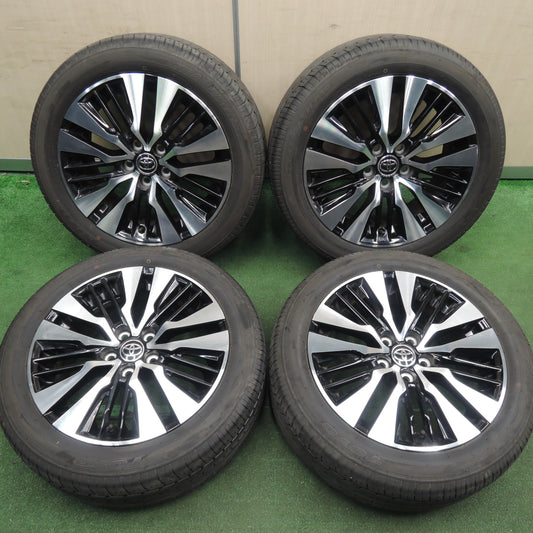 *送料無料* バリ溝!22年!キレイ!9分★トヨタ 30系 後期 アルファード  SC 純正 235/50R18 トーヨー トランパス R30 18インチ PCD114.3/5H★4021205HAノ