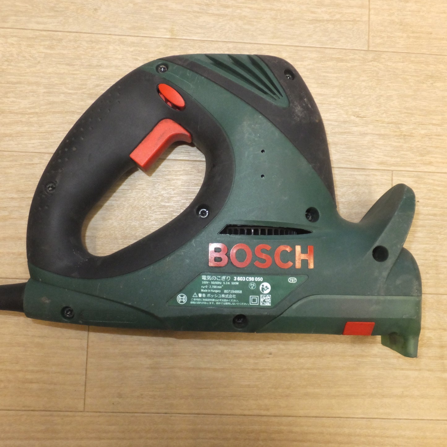 [送料無料] ★ボッシュ BOSCH 電気のこぎり PFZ500E　100V～ 50/60Hz 5.3A 500W★