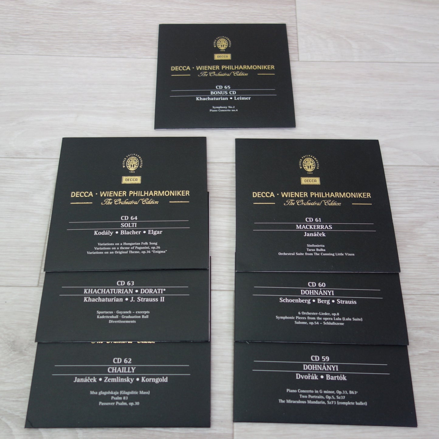 [送料無料] ☆デッカ ウィーン フィルハーモニー管弦楽団 オーケストラ エディション CD BOX Decca Wiener Philharmoniker☆