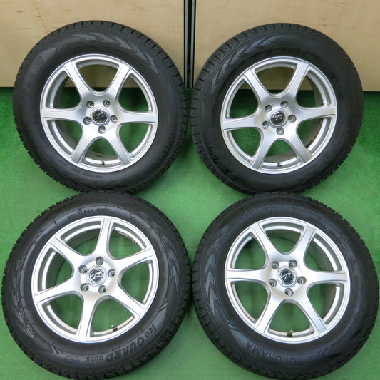 *送料無料*バリ溝!キレイ!9分★スタッドレス 225/65R17 ヨコハマ アイスガード G075 Treffer トレファー 17インチ PCD114.3/5H★4010807イス
