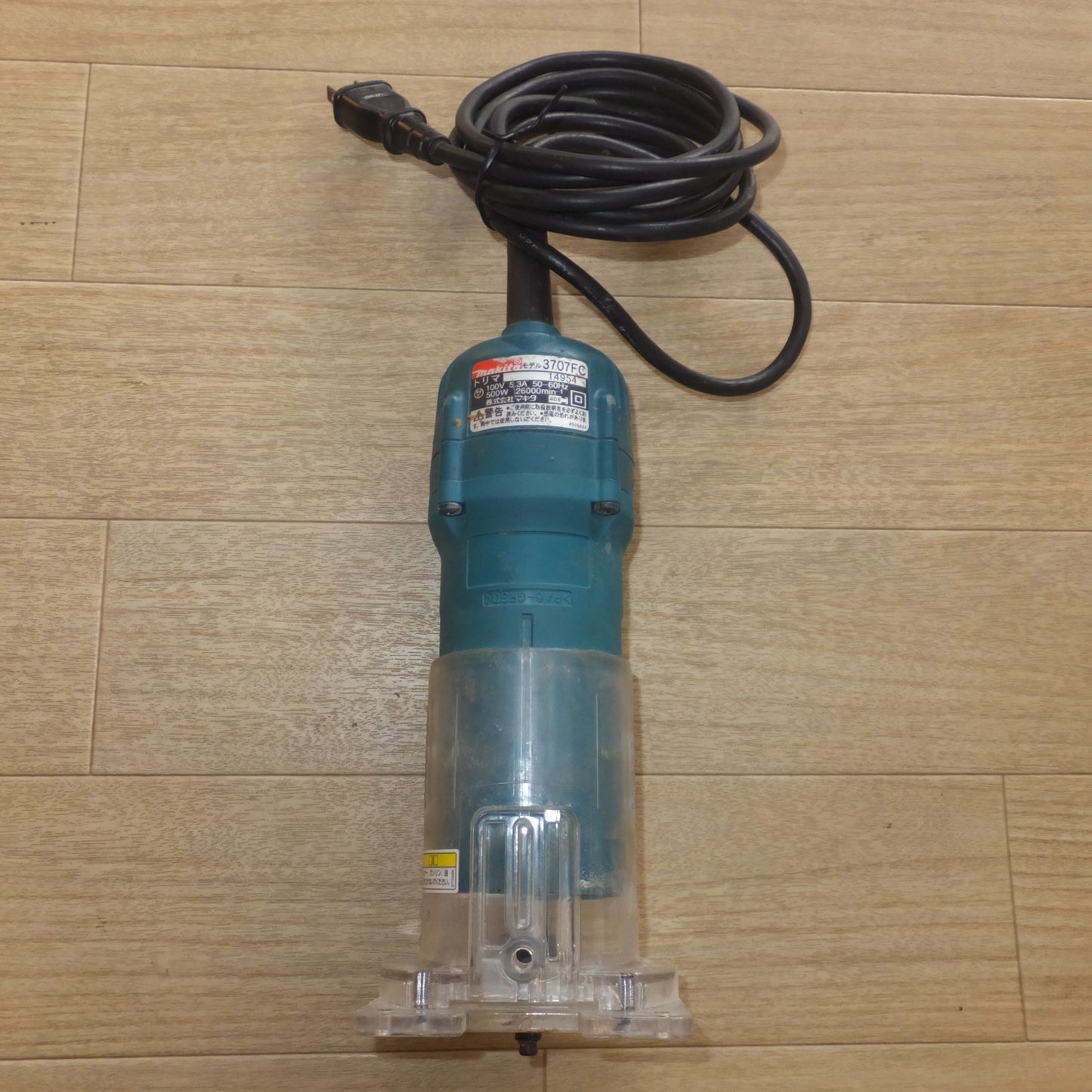 [送料無料] ★マキタ makita トリマ 3707FC　100V 5.3A 50-60Hz 500W 26000min-1★