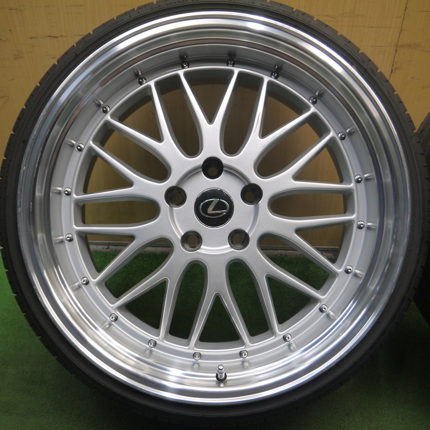 [送料無料]4本価格★BBS LM タイプ レクサス BMW 等 225/35R20 245/30R20 トライアングル SPORTEX TSH11 20インチ PCD120/5H★3100207Hノ
