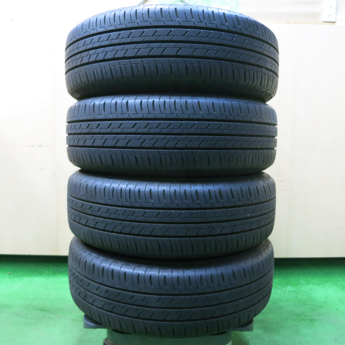 *送料無料*バリ溝！21年！キレイ！9.5分★日産 C27 セレナ ハイウェイスター 純正 195/60R16 ブリヂストン エコピア EP150 16インチ PCD114.3/5H★4010812イノ