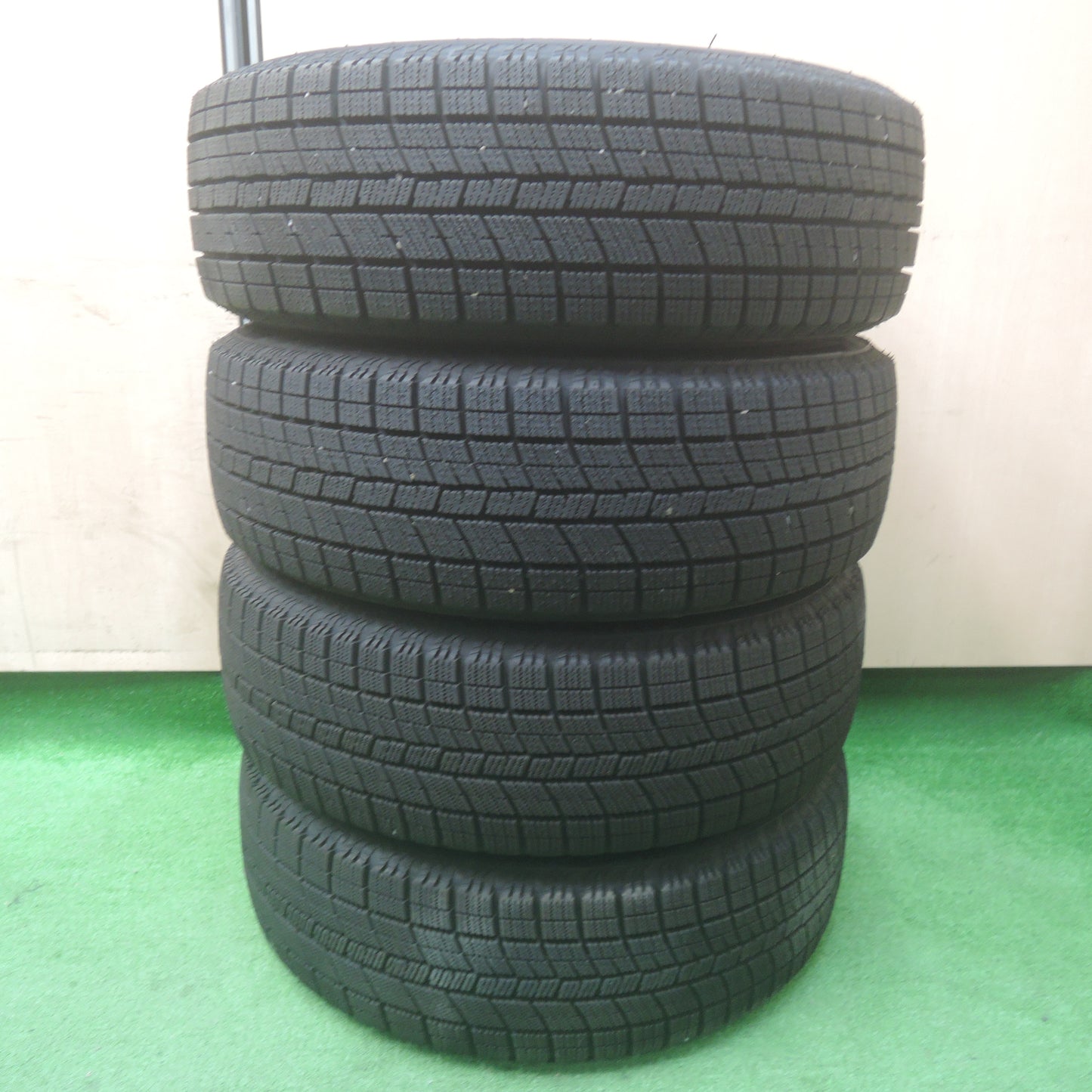 *送料無料*バリ溝！21年！キレイ！ほぼ10分★トヨタ 30系 プリウス 純正 195/65R15 スタッドレス ナンカン アイスアクティバ AW-1 15インチ PCD100/5H★3121311SYス