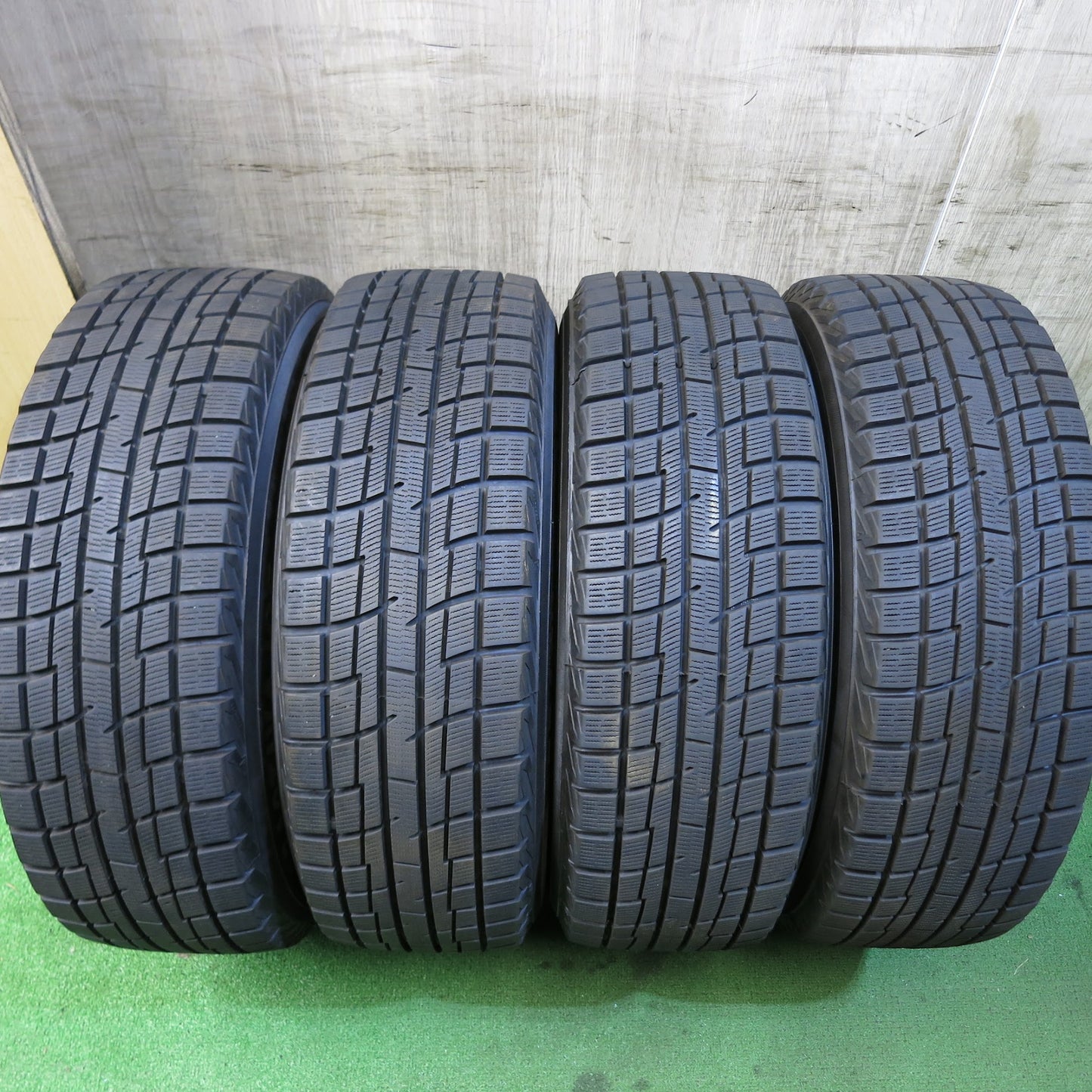 [送料無料]バリ溝！20年！キレイ！9.5分以上★スタッドレス 195/65R15 プラクティバ アイス BP02 SPORT RUOTA 15インチ PCD114.3/5H★3061304Hス
