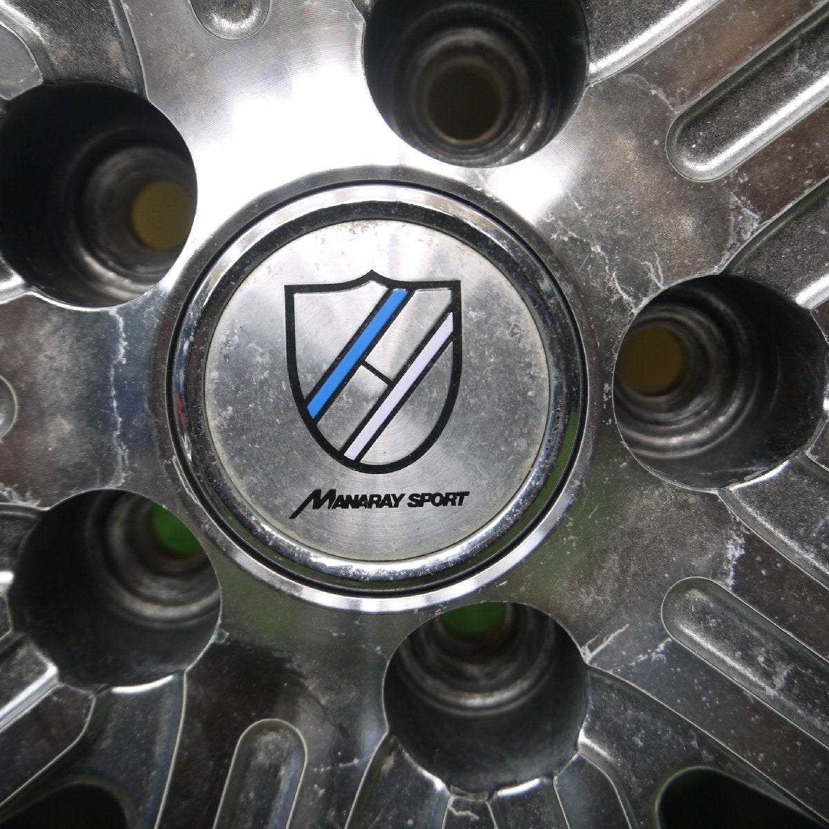 [送料無料]4本価格★MANARAY SPORT ホイール 15インチ 15×6J マナレイスポーツ PCD100/5H★3110605Hホ