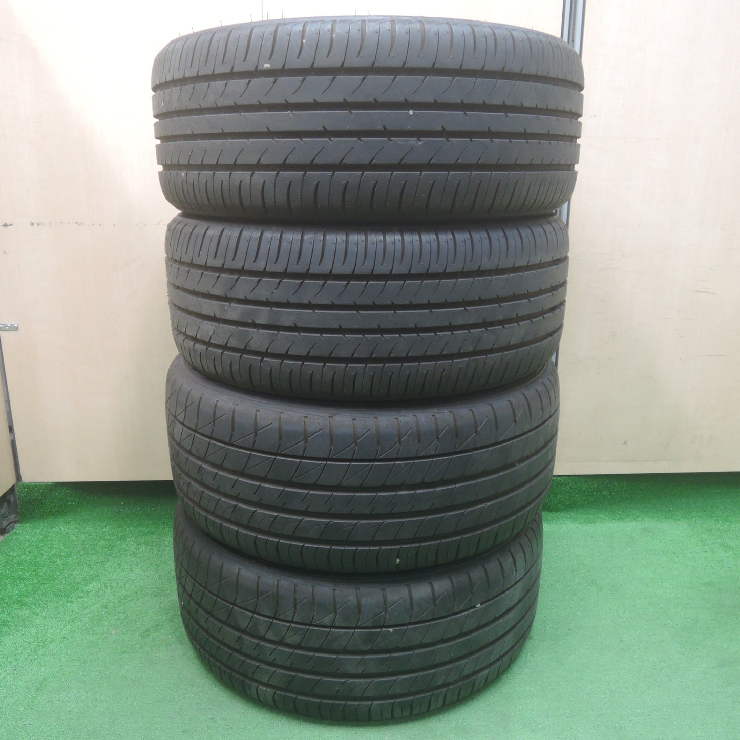 *送料無料*超バリ溝！22年！キレイ！ほぼ10分★レクサス IS250 純正 225/40R18 255/40R18 トーヨー ナノエナジー3プラス ダンロップ LE MANS V PCD114.3/5H★4011701SYノ