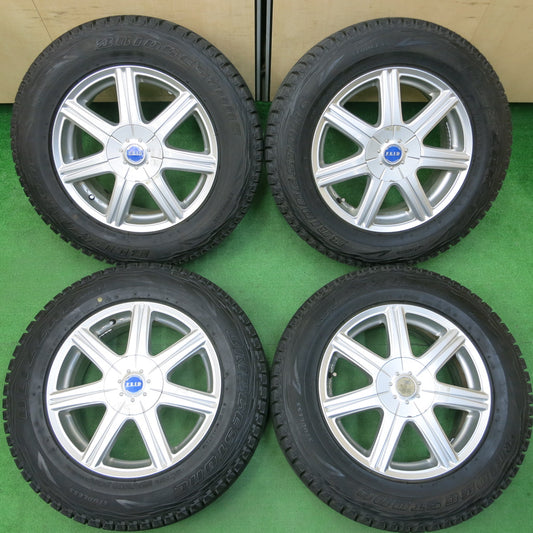 *送料無料*超バリ溝!22年!ほぼ10分★スタッドレス 215/65R16 ブリヂストン ブリザック DM-V1 FEID 100 114.3/5H マルチ★4010308イス