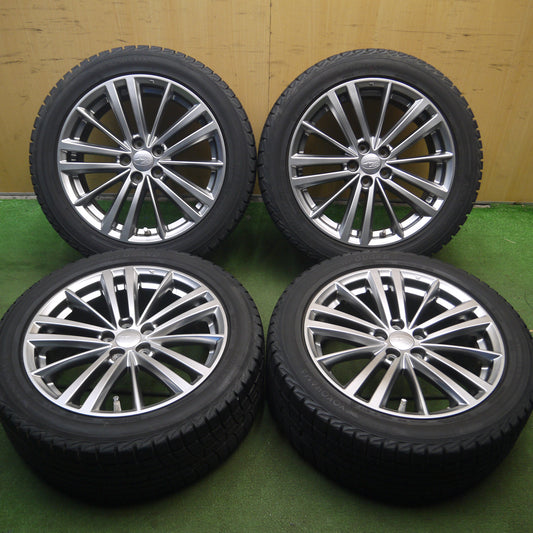 *送料無料*バリ溝！キレイ！9分★スバル GP7 インプレッサ スポーツ 純正 215/50R17 スタッドレス ヨコハマ アイスガード iG30 17インチ PCD100/5H★4011601Hス