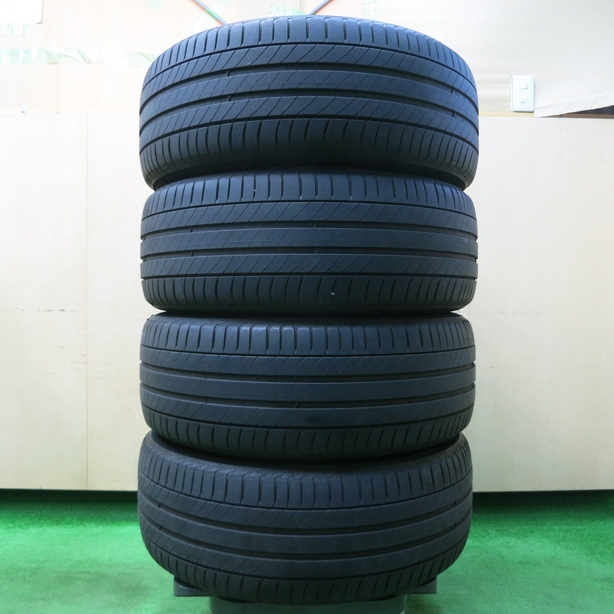 *送料無料* キレイ！21年★ホンダ RV5 RV6 ヴェゼル 純正 225/50R18 ミシュラン プライマシー4 18インチ PCD114.3/5H★4021604イノ