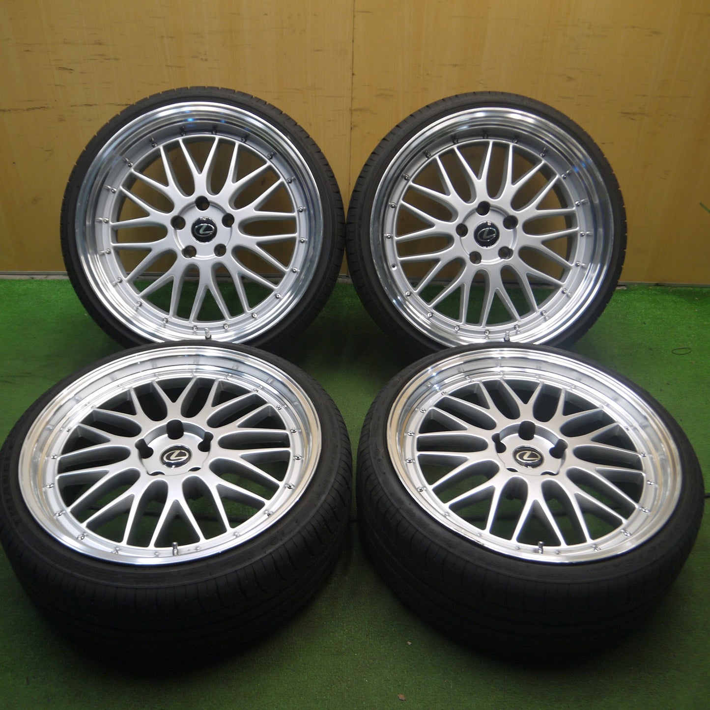 [送料無料]4本価格★BBS LM タイプ レクサス BMW 等 225/35R20 245/30R20 トライアングル SPORTEX TSH11 20インチ PCD120/5H★3100207Hノ