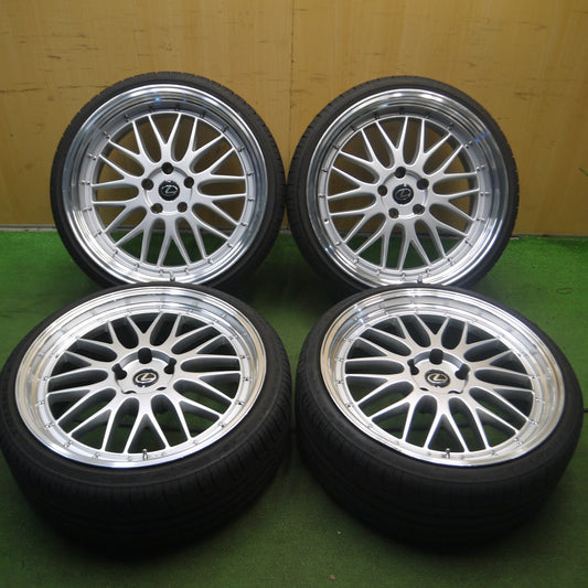[送料無料]4本価格★BBS LM タイプ レクサス BMW 等 225/35R20 245/30R20 トライアングル SPORTEX TSH11 20インチ PCD120/5H★3100207Hノ
