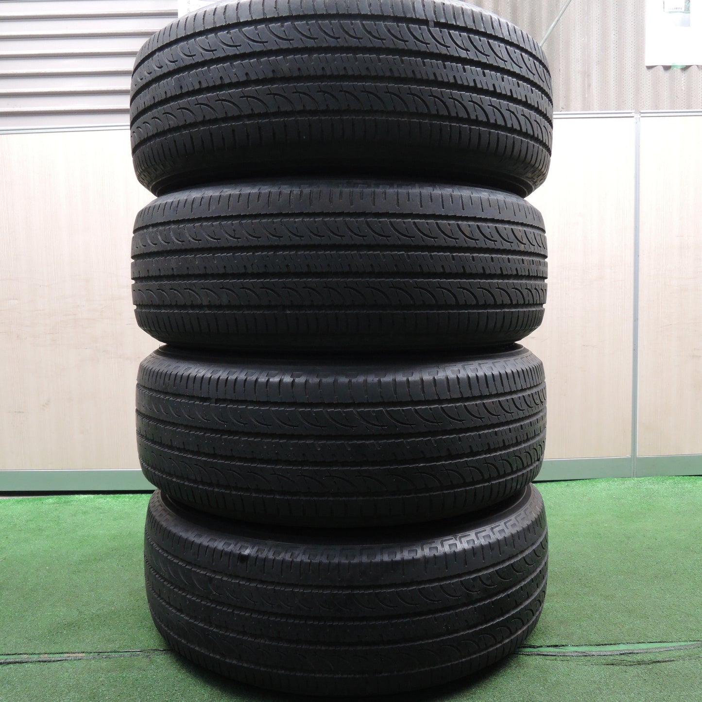 *送料無料*バリ溝！8.5分★フォード エクスプローラー 純正 245/60R18 ヨコハマ ジオランダー SUV 18インチ PCD114.3/5H★3121007HAノ
