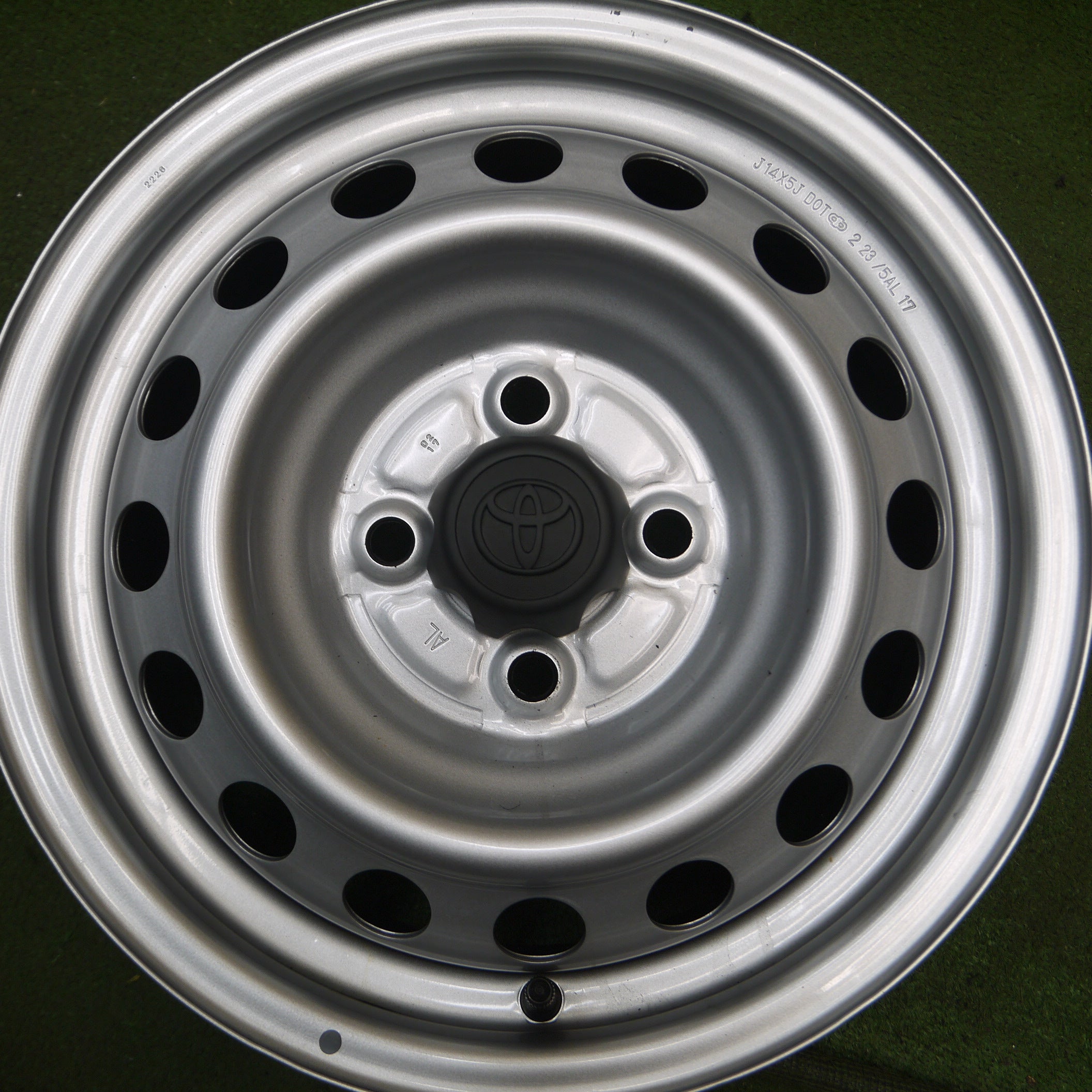 送料無料*新車外し☆トヨタ プロボックス 純正 スチール ホイール 14