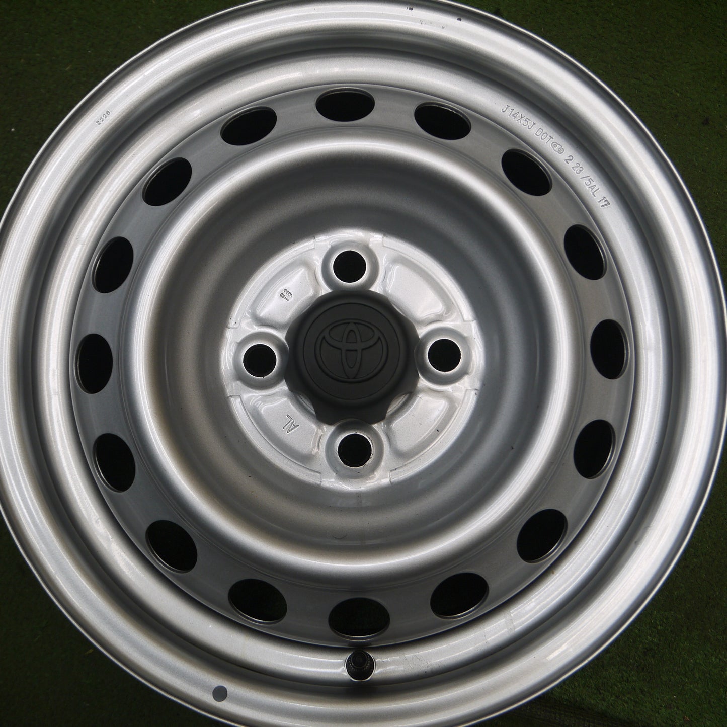 *送料無料*新車外し★トヨタ プロボックス 純正 スチール ホイール 14インチ 14×5J PCD100/4H★4012306Hホ