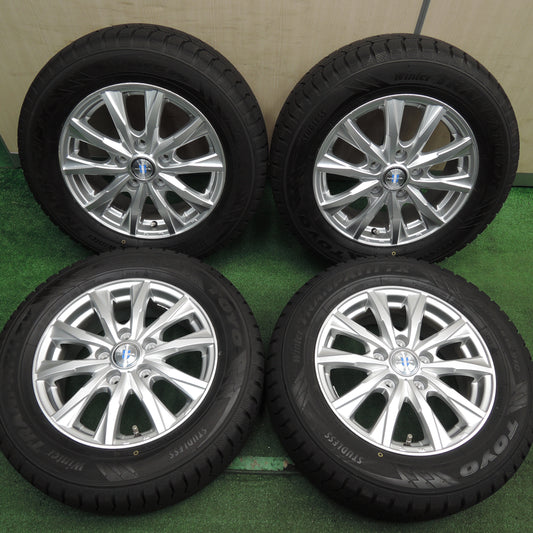 *送料無料*超バリ溝!22年!ほぼ10分★スタッドレス 195/65R15 トーヨー ウインター トランパス TX NEXTA ネクスタ 15インチ PCD114.3/5H★3122302HAス