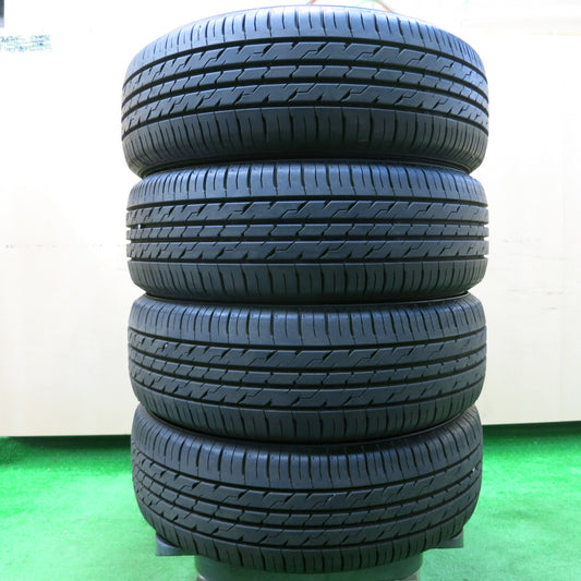 *送料無料*超バリ溝！20年！ほぼ10分★185/60R15 ECOFINE エコファイン 15インチ タイヤ アクア ヴィッツ ヤリス 等★3112902イノタ