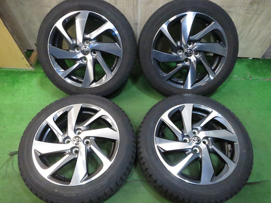 [送料無料]バリ溝！8.5分★トヨタ トヨタ アクア Xアーバン 純正 175/60R16 スタッドレス ファルケン エスピア EPZ 16インチ PCD100/4H★3021508Hス