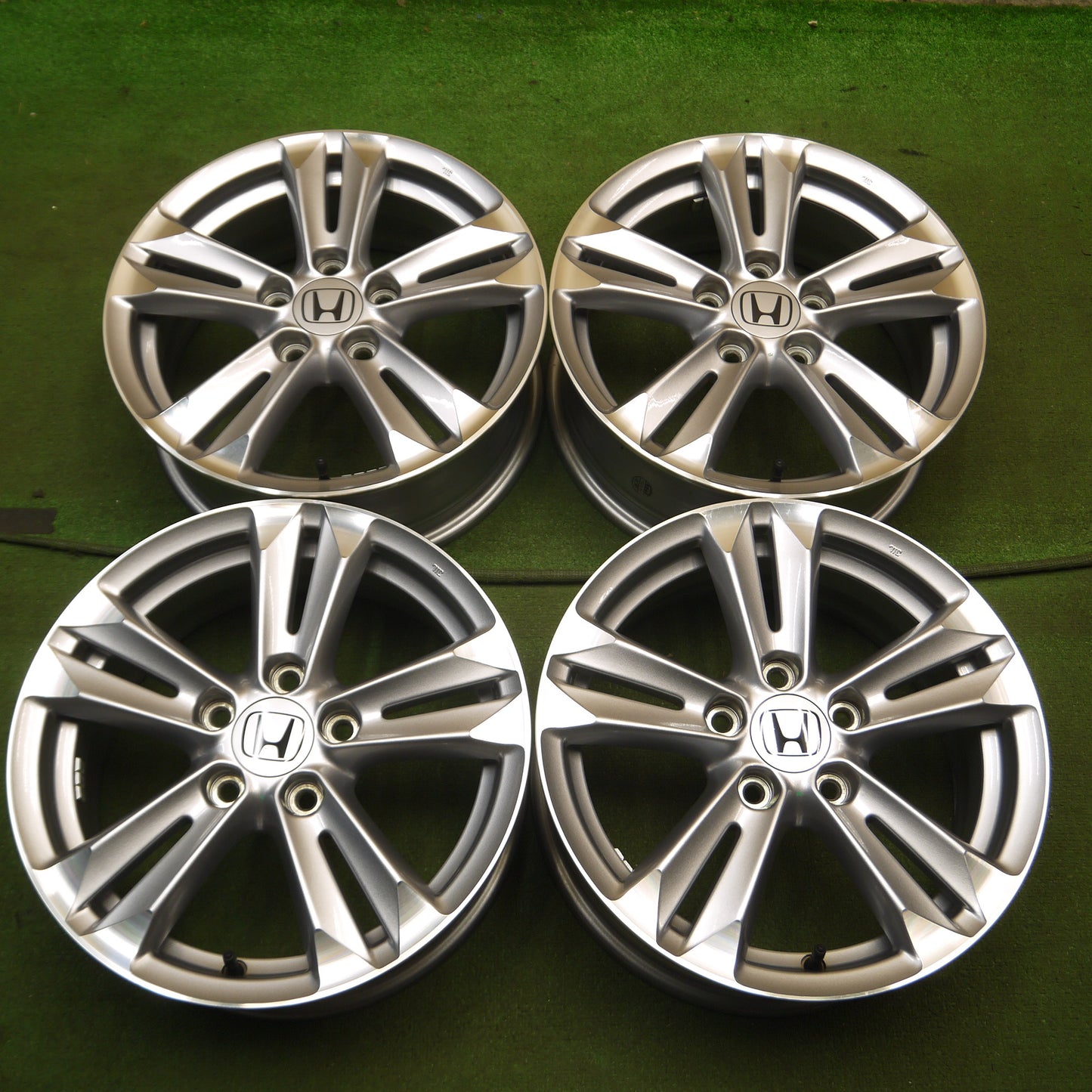 *送料無料*新車外し★ホンダ CR-Z 純正 ホイール 16インチ 16×6J PCD114.3/5H CRZ★3120410Hホ