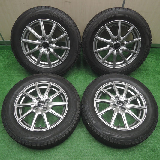 [送料無料]超バリ溝！19年！キレイ！ほぼ10分★スタッドレス 175/65R15 ブリヂストン ブリザック VRX Euro-S Stream MiD マルカ 15インチ PCD100/4H★3080710SYス