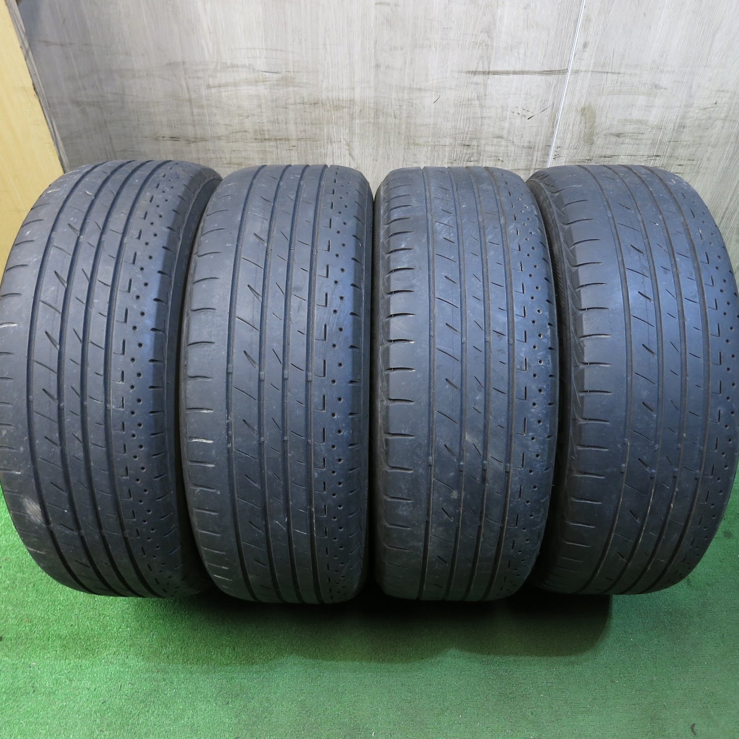 [送料無料]キレイ★日産 フーガ 純正 225/60R17 ブリヂストン プレイズ PX-RV 17インチ PCD114.3/5H★3050109Hノ
