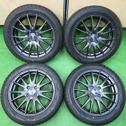*送料無料*バリ溝!22年!綺麗!ほぼ10分★スタッドレス 195/50R16 ヨコハマ アイスガード iG70 VELVA SPORTZ ヴェルヴァ 16インチ PCD100/4H★3121608イス