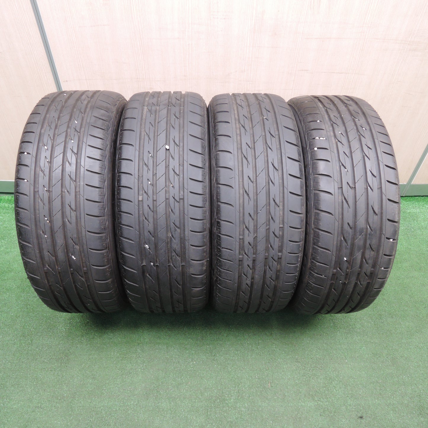 *送料無料*バリ溝！22年！8.5分★WORK EMOTION Kiwami 195/50R16 ブリヂストン ネクストリー ワーク エモーション 極 16インチ PCD100/4H★3121603TNノ