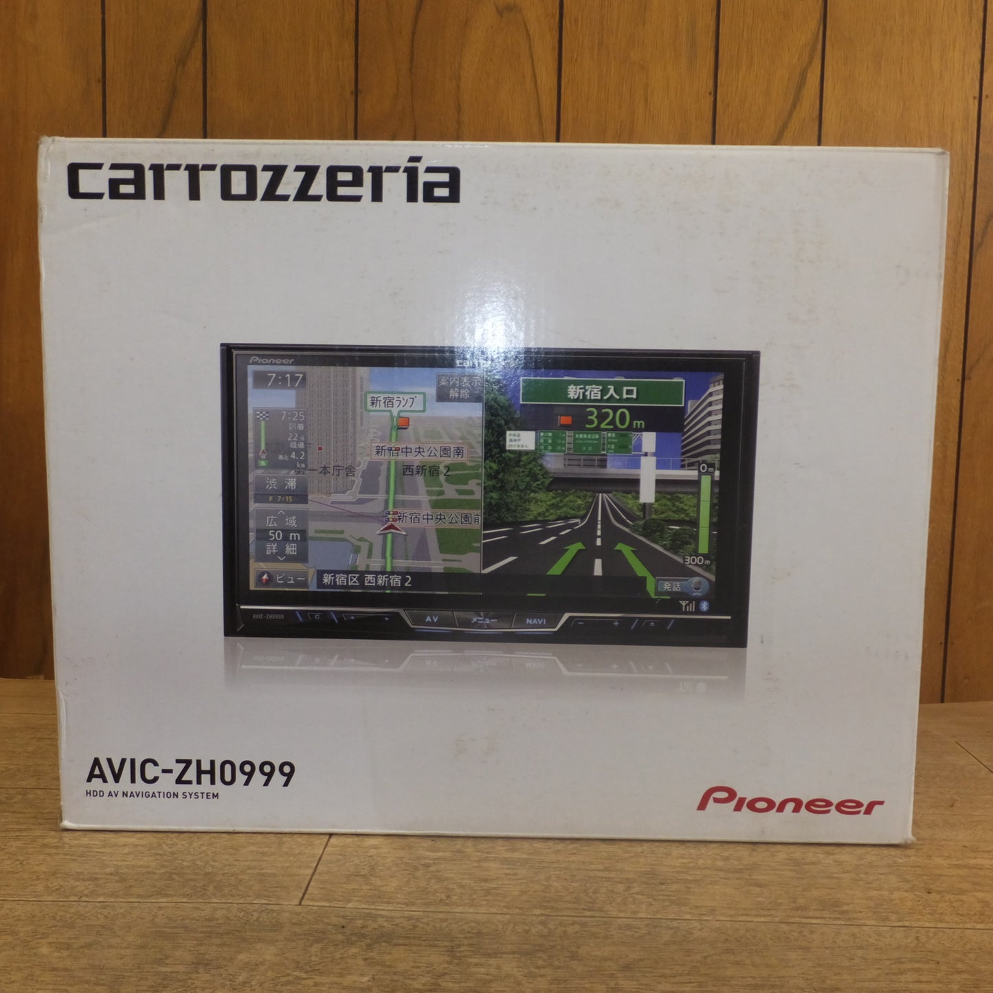[送料無料]★カロッツェリア carrozzeria HDD AVナビゲーションシステム AVIC-ZH0999 パイオニア Pioneer★