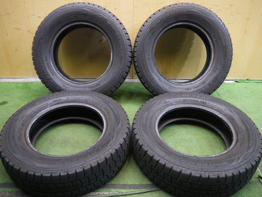 [送料無料]バリ溝！18年！9.5分★スタッドレス 185/70R14 ダンロップ ウインターマックス WM01 タイヤ 14インチ ノート ティーダ フリード 等★2070210ヤスタ