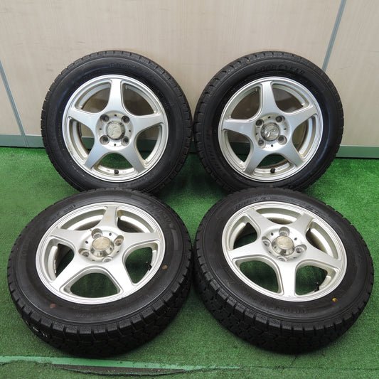 *送料無料*バリ溝！22年！ほぼ10分★スタッドレス 155/65R13 グッドイヤー アイスナビ7 Treffer トレファー 13インチ PCD100/4H★4011506NJス