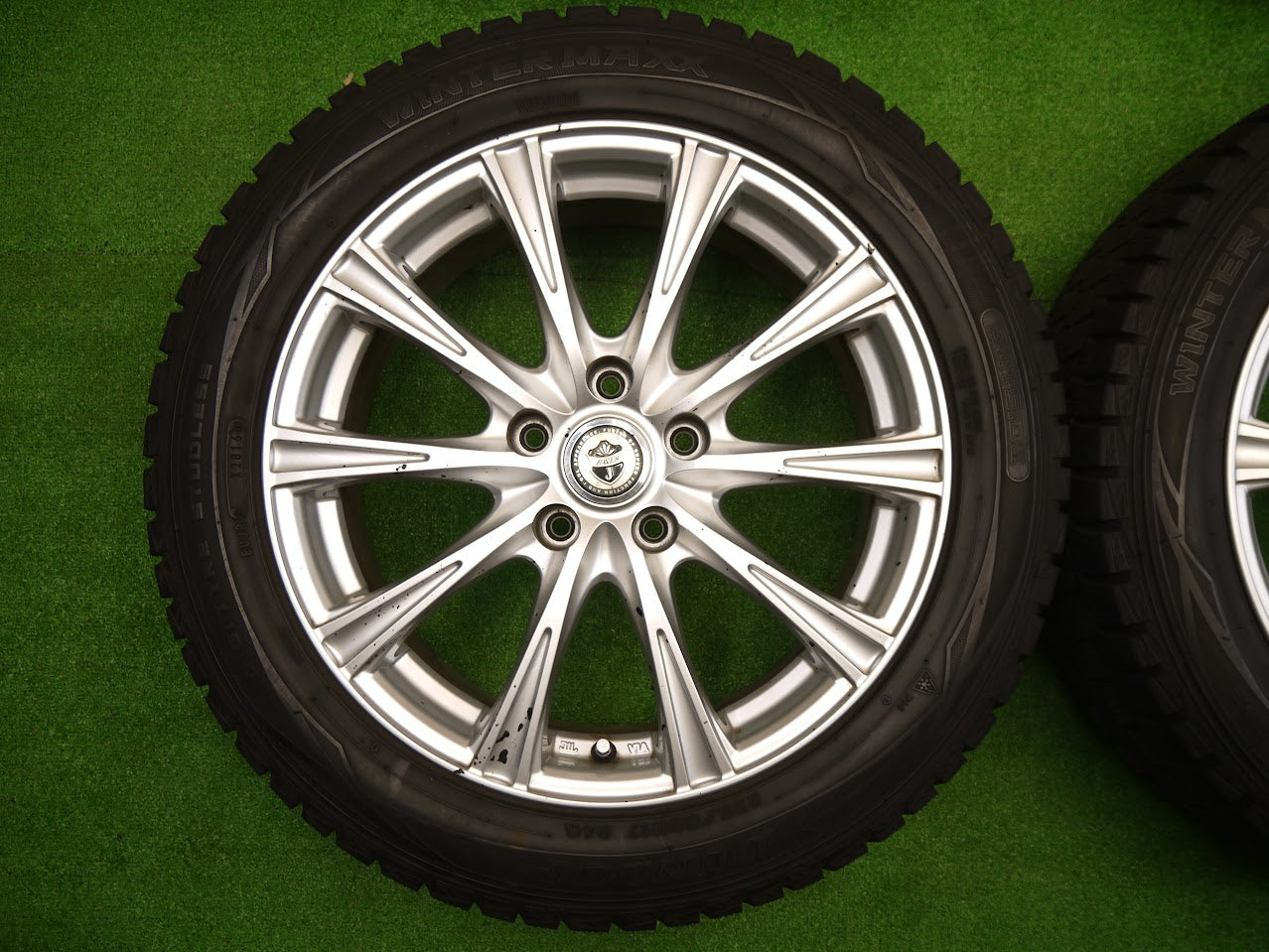 [送料無料]4本価格★スタッドレス 225/50R17 ダンロップ ウインターマックス WM01 JOKER weds ジョーカー 17インチ PCD114.3/5H★