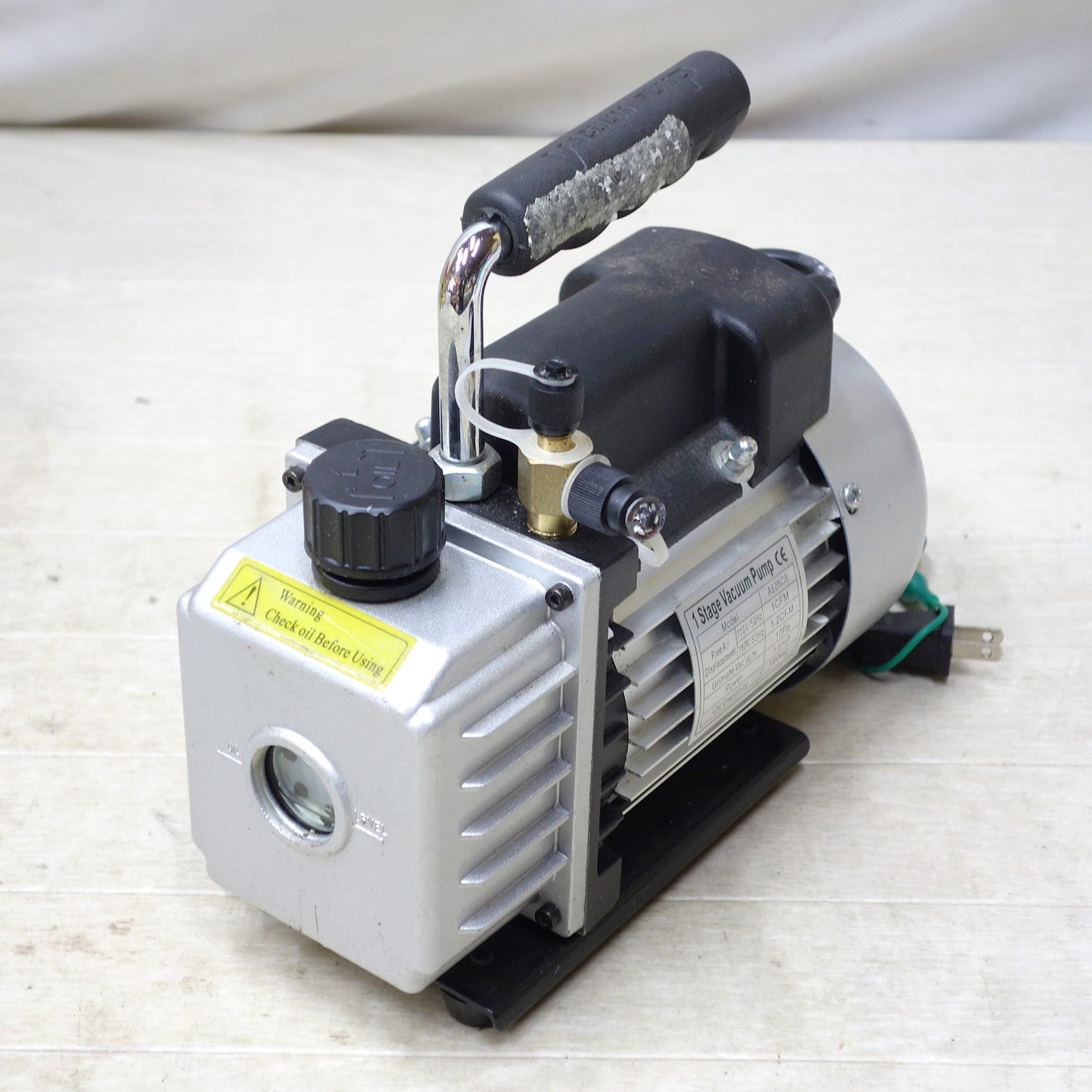 [送料無料] ◆ROTARYVANE ロータリーベーン バキュームポンプ A68N05 真空ポンプ 電動工具 100V◆