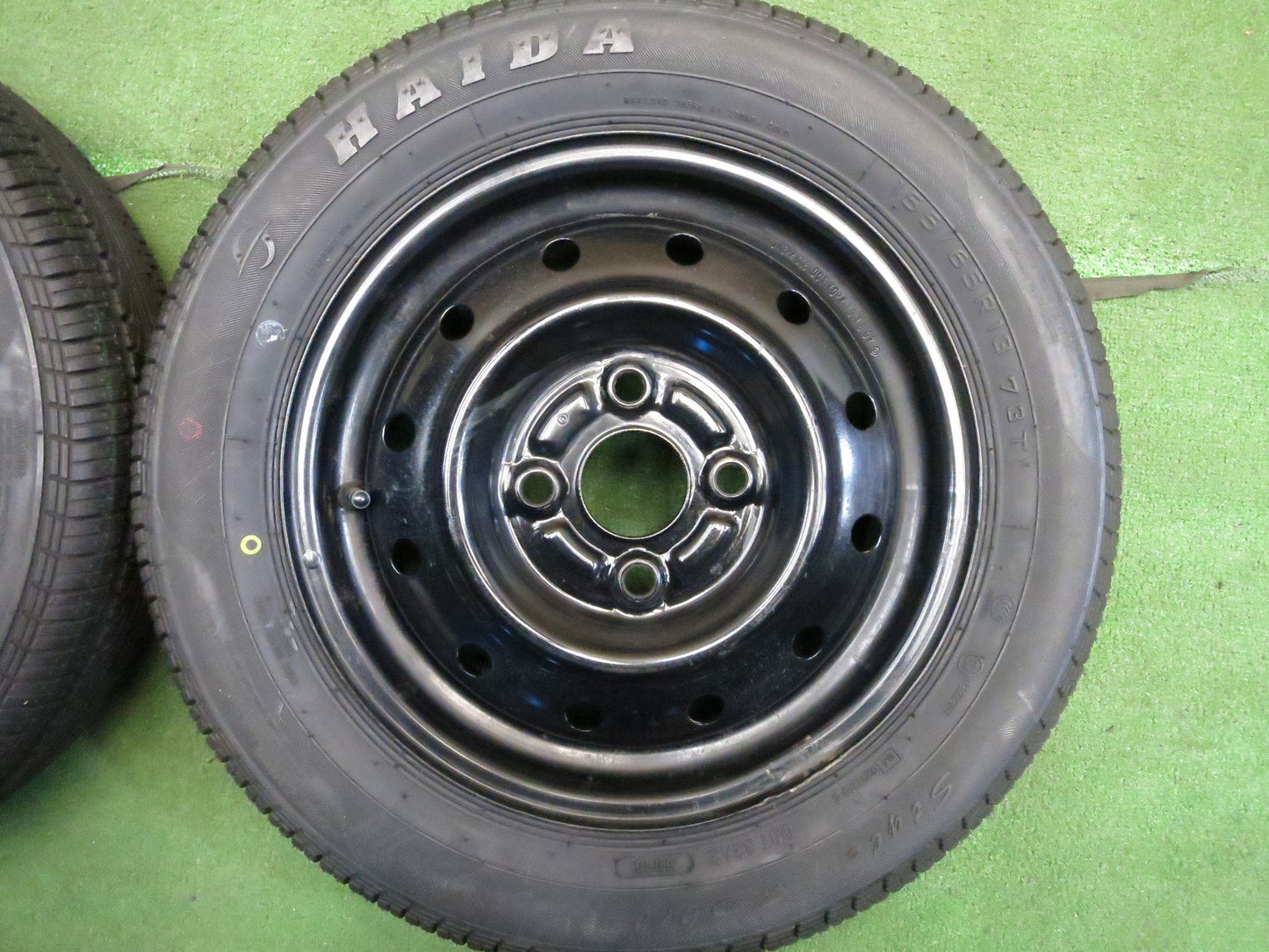[送料無料]タイヤ 未使用★155/65R13 ハイダ HD616 スチール ホイール 13インチ PCD100/4H★3013101Hノ