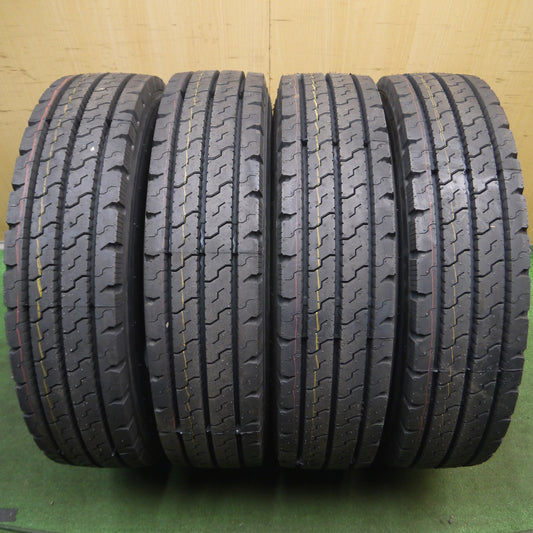 *送料無料*未使用！21年★トラック 再生 タイヤ 225/80R17.5 123/122L トーヨー M919 ベース TOKO M317 17.5インチ★3122818KKスタ