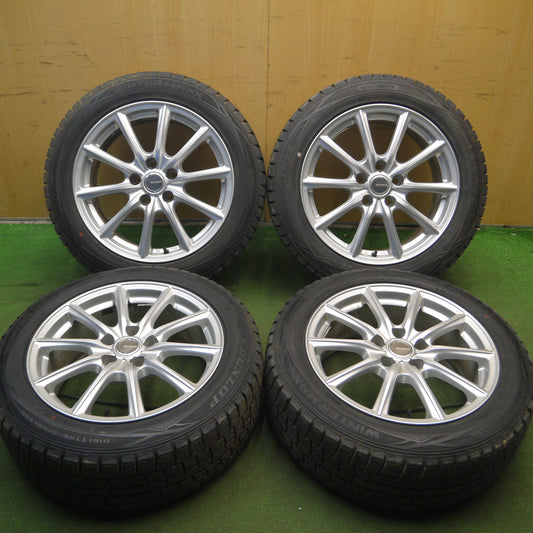 *送料無料*バリ溝!9.5分★スタッドレス 215/55R17 ダンロップ ウインターマックス WM01 ECO FORME エコフォルム 17インチ PCD114.3/5H★3122704Hス